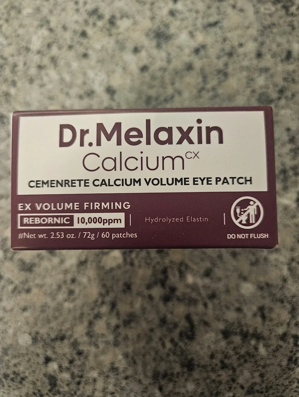 Calcium Volume Firming Eye Patches - Burgundy
